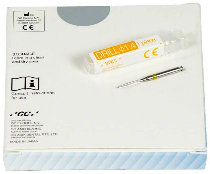 GC Fiber Post, előfúró, 1x 1.4 mm