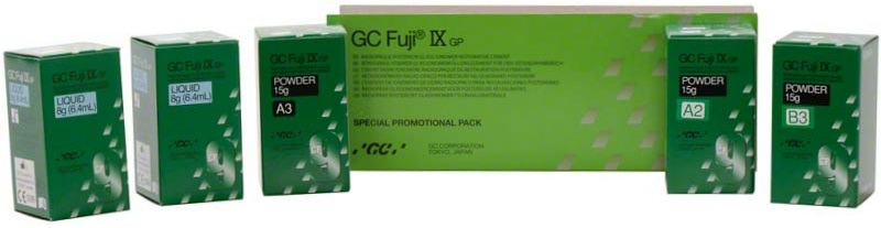 Fuji IX GP szett 3x15g por , A2, A3, B3 2x6,4ml folyadék