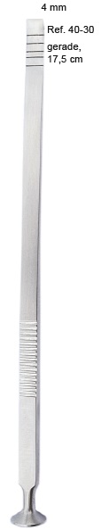 Véső 4mm egyenes