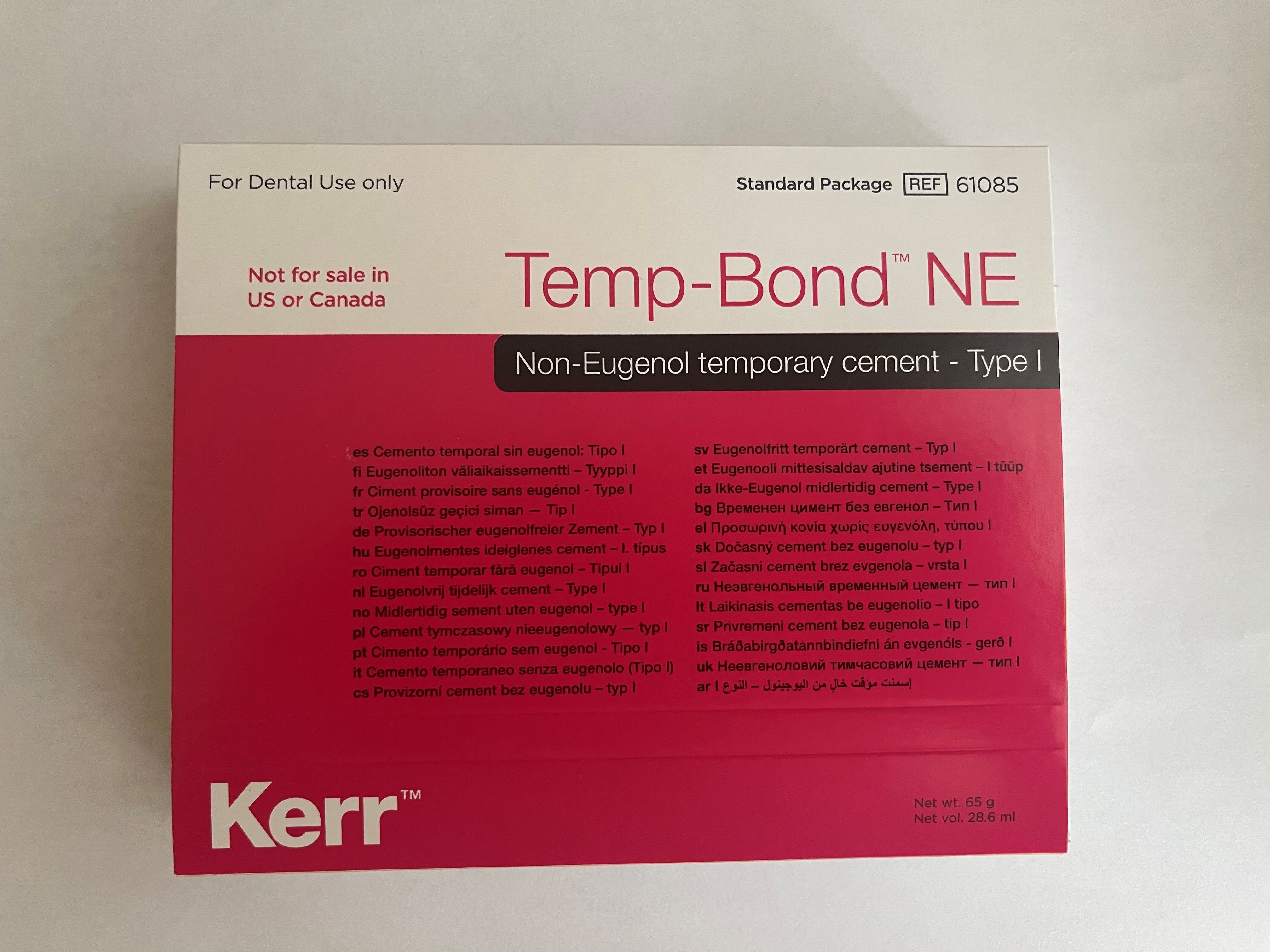 Temp Bond NE