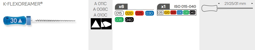 K-Flexoreamer 31mm 30 gyökértű