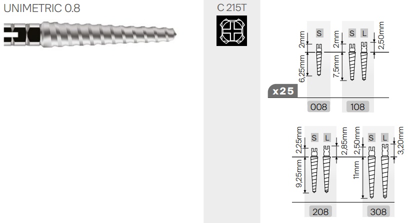 Unimetric Titan ut.108L Csap