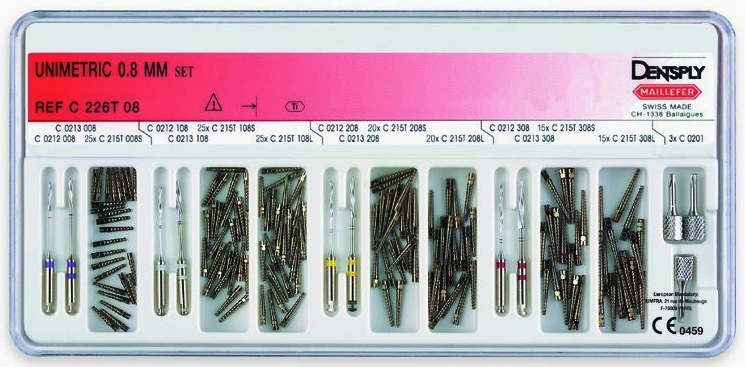 Unimetric Set Titan 0,8mm