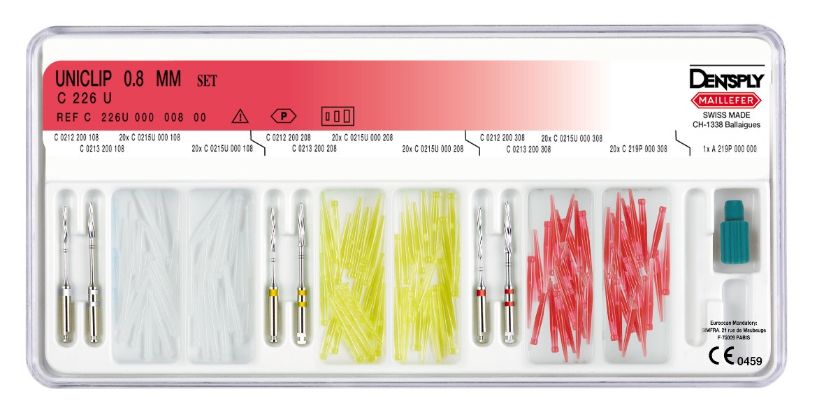 Uniclip 0.8mm Set