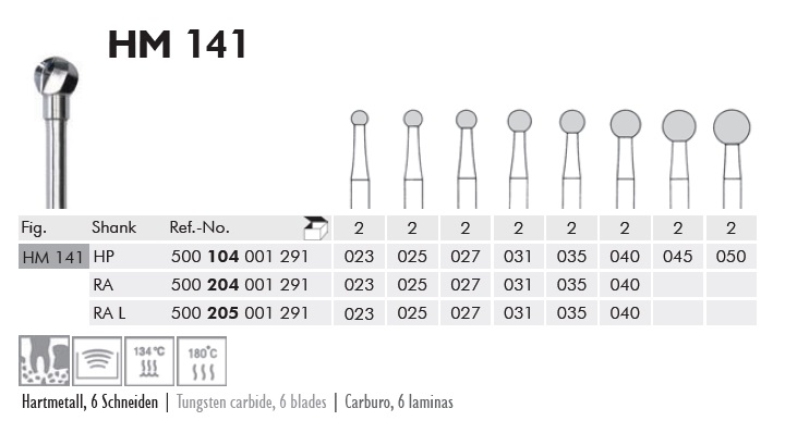 Sebészeti fúró HM141104045, 2db