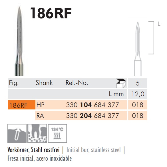 Sebészeti fúró 186RF104018