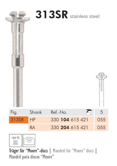 Mandrel 313SR204055