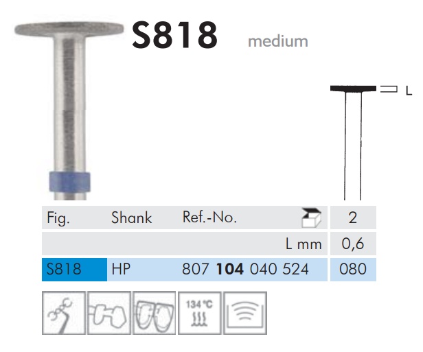 Sinter gyémánt 818S104080