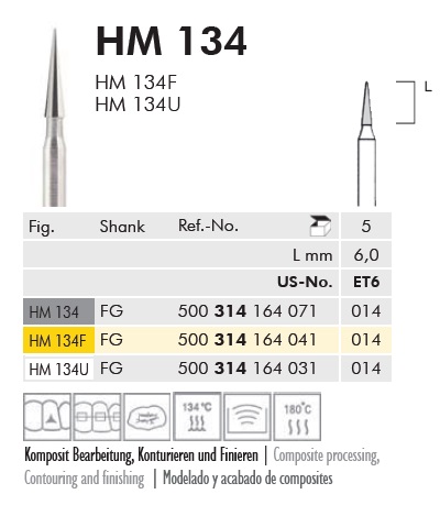 Vídia finirozó turbinába HM134314014