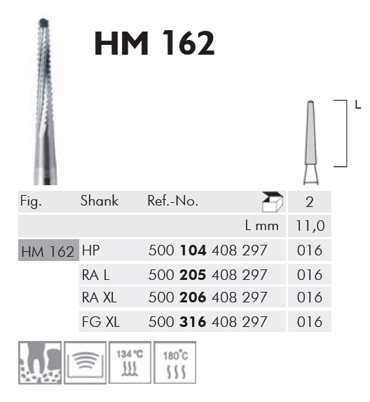 Sebészeti fúró HM162104016, 2db