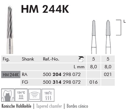 Vídia finirozó könyökbe HM244K204021