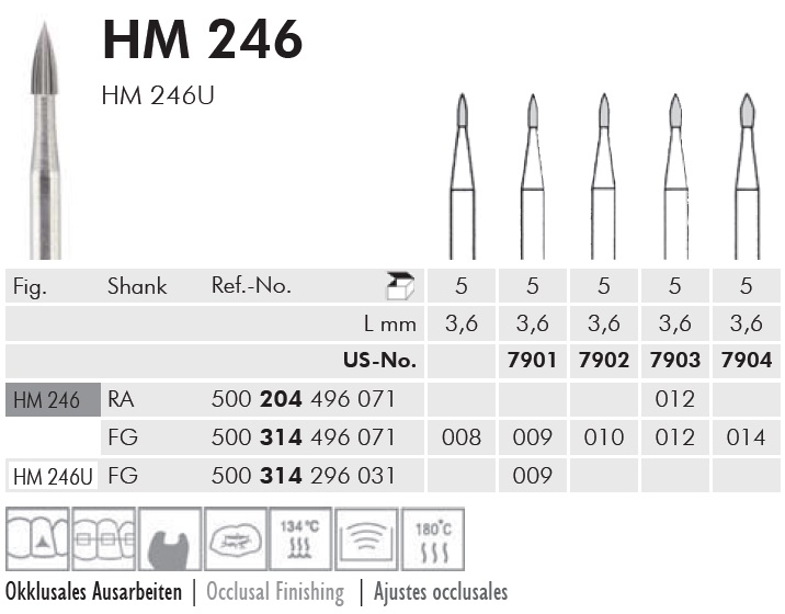 Vídia finirozó turbinába HM246314010