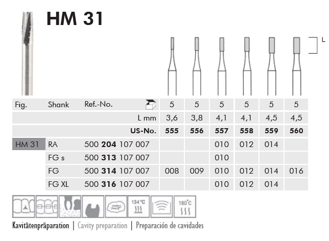 Vídia fúró turbinába HM31313010