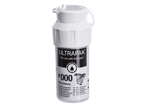 Ultrapak 000 retrakciós fonal fekete