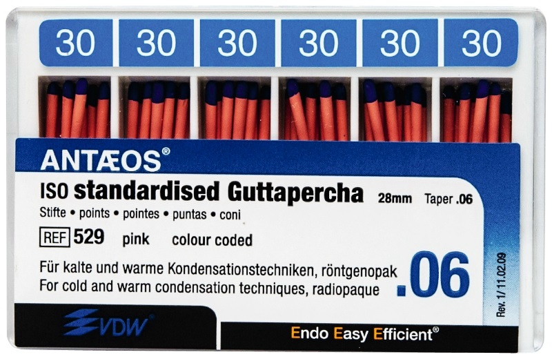 Guttapercha taper 4% 030