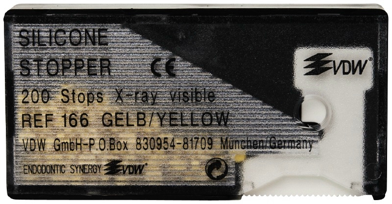 Szilikon stoper 200 db (sárga)