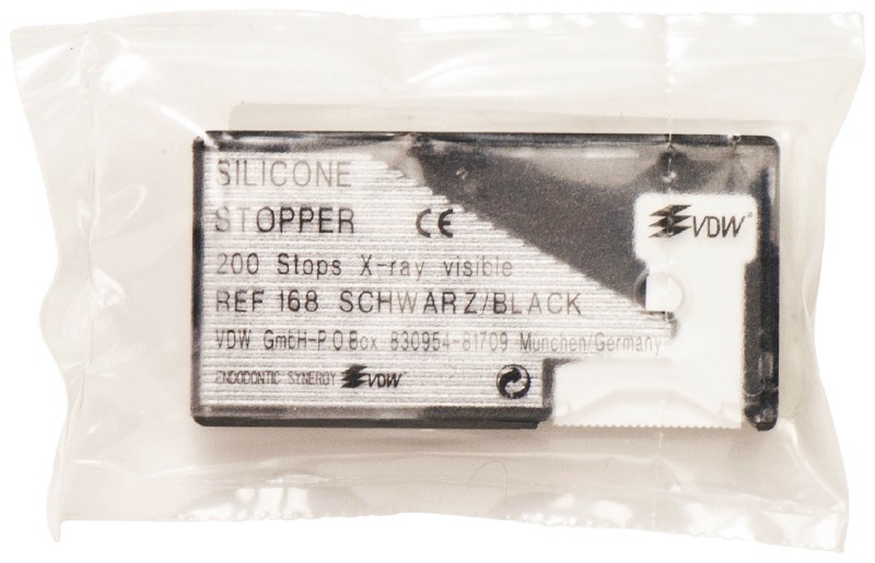 Szilikon stoper 200 db (fekete)