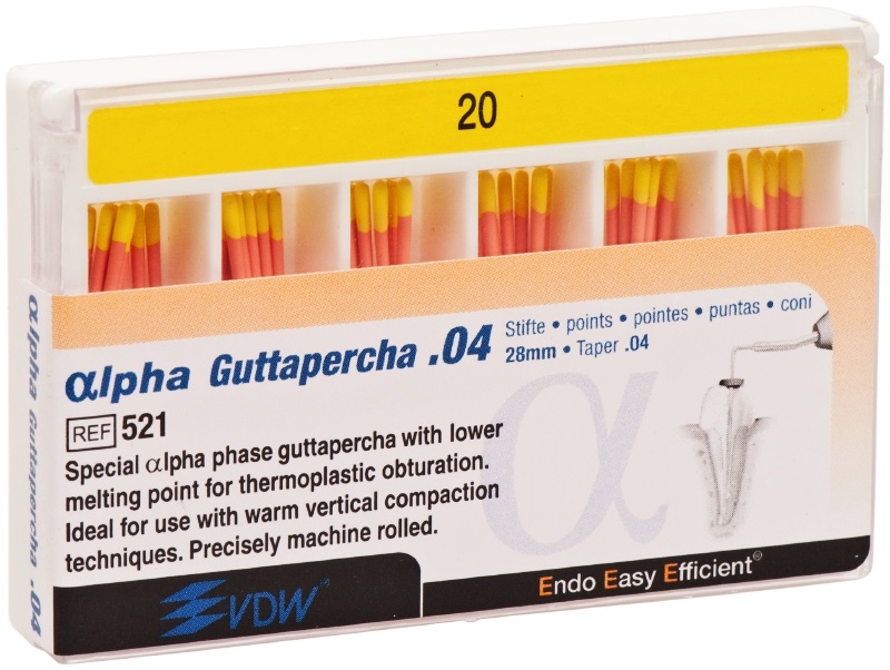 Alpha-Guttapercha csúcs 4% 020