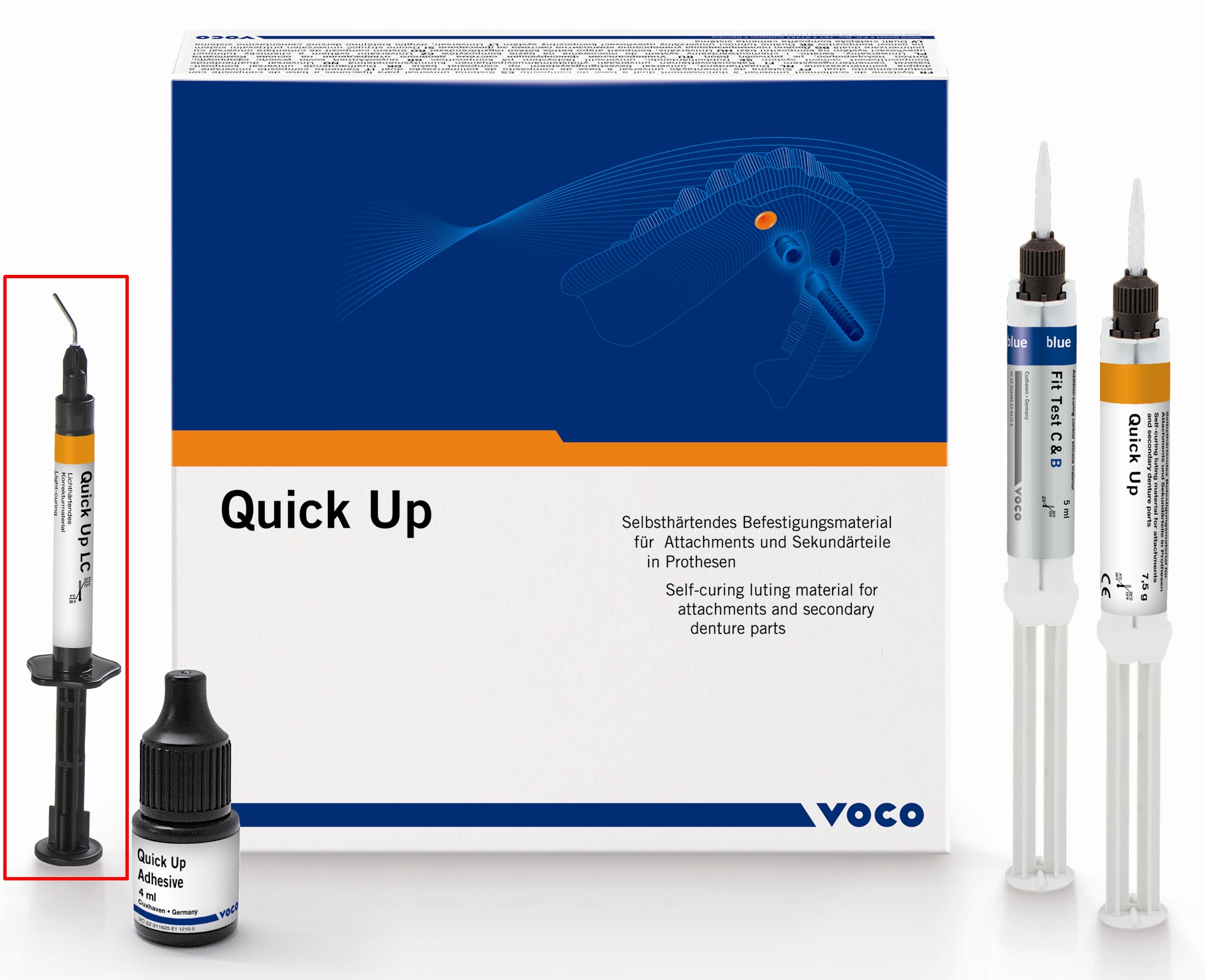 Quick Up LC syringe 2g