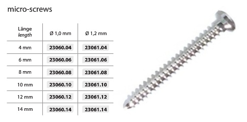 Mikro csavar 1,2mm/12mm 3db