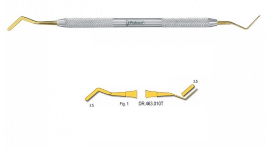 Heidemann spatula 2,5mm Fig.1 Titán