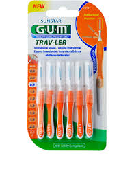 G.U.M. Trav-ler fogköztisztító kefe, 0,9 mm, 6x (narancs)