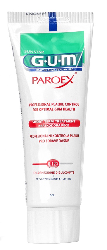 G.U.M. Paroex gél fogkrém 0,12%CHX, 75 ml