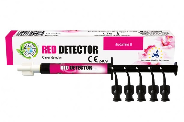Caries detector 2ml, piros