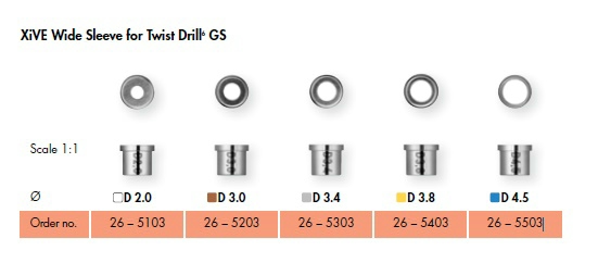 Xive Sleev wid Tw Drill GS D4,5