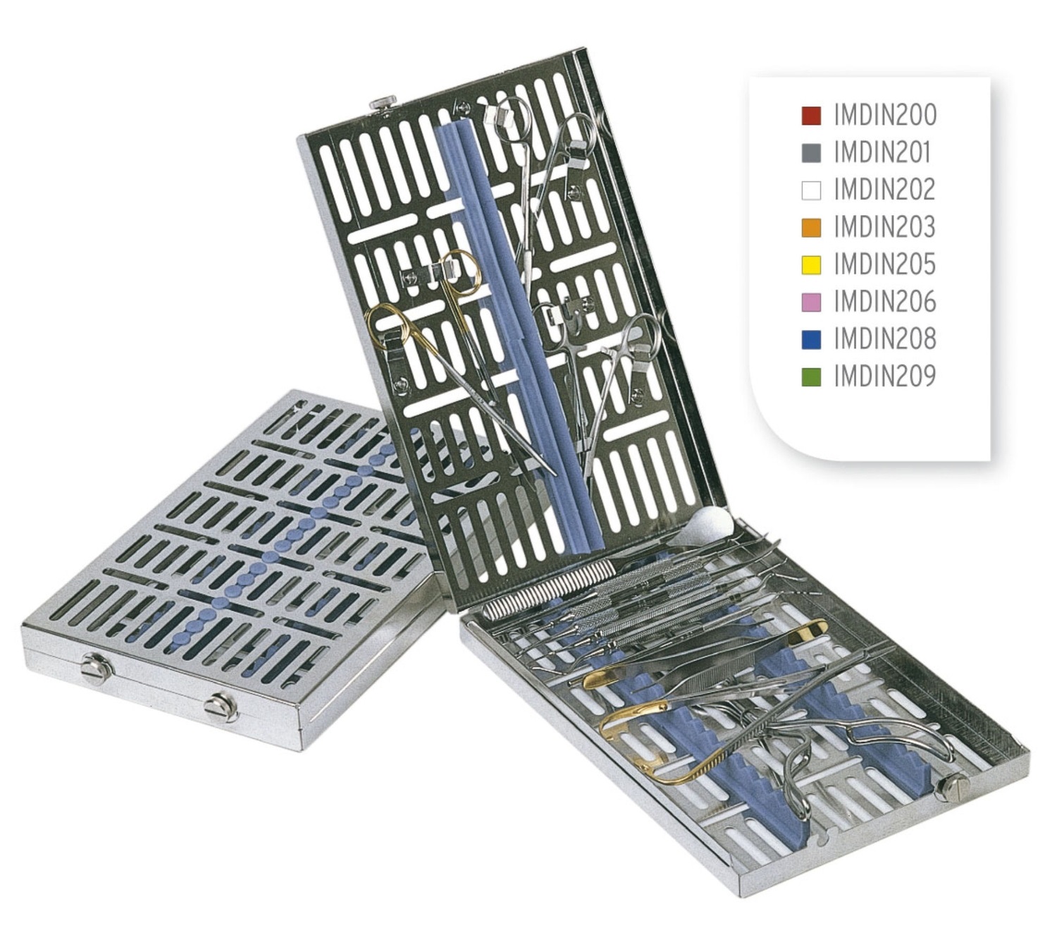 IMS Cassette Signature DIN, 20 Instruments, blue