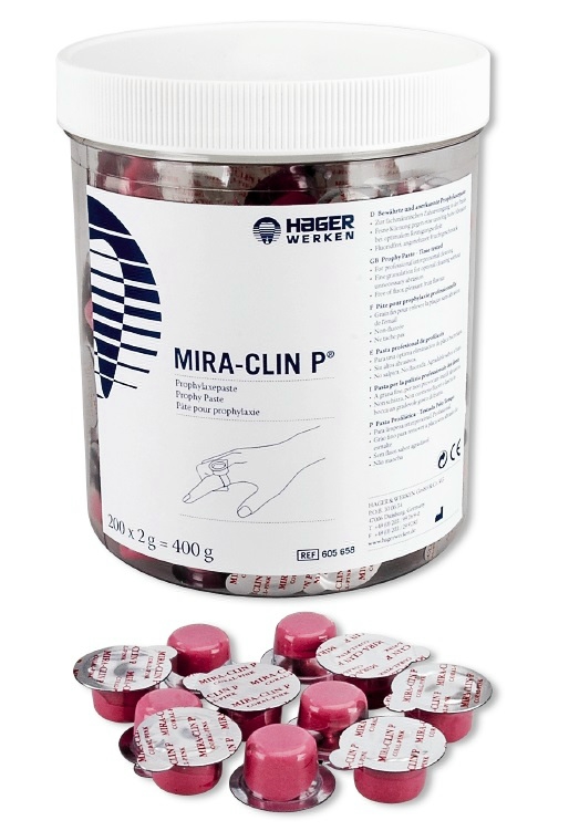 MIRA-CLIN-P PROPHY-PASTE, 200X2g Schälchen