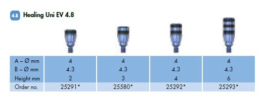 Healing Uni EV 4,8 - 3mm