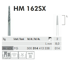 Sebészeti fúró HM162SX314014  (2db)