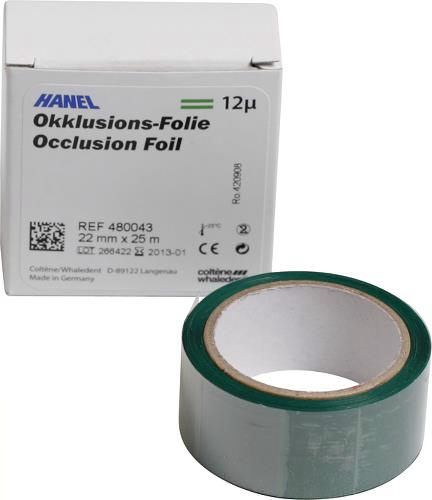Okkluziós Folia 12µ 22mm zöld-zöld