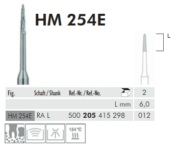 Sebészeti fúró HM254E205012