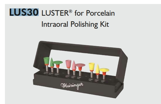 Luster Intraoral polírozó szett, porcelánhoz