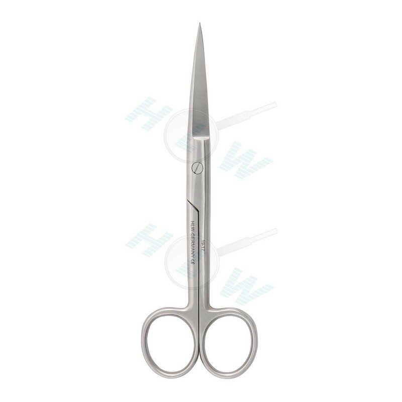 Sebészeti olló, hegyes