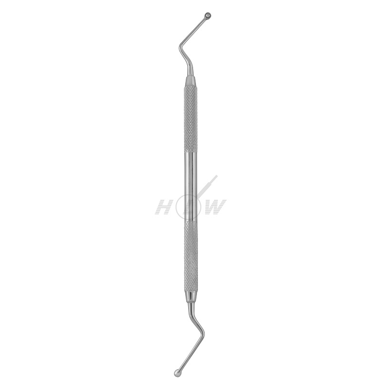 Martin féle kürett kanál, két végű, 3mm, kerek