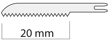 Saw Blade R-20 (5 darabos csomag)