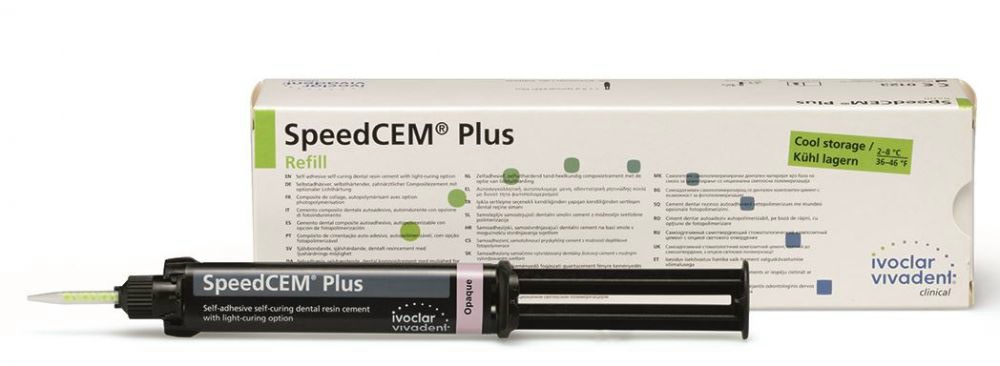 SpeedCEM Plus Refill Opaque 1x9g