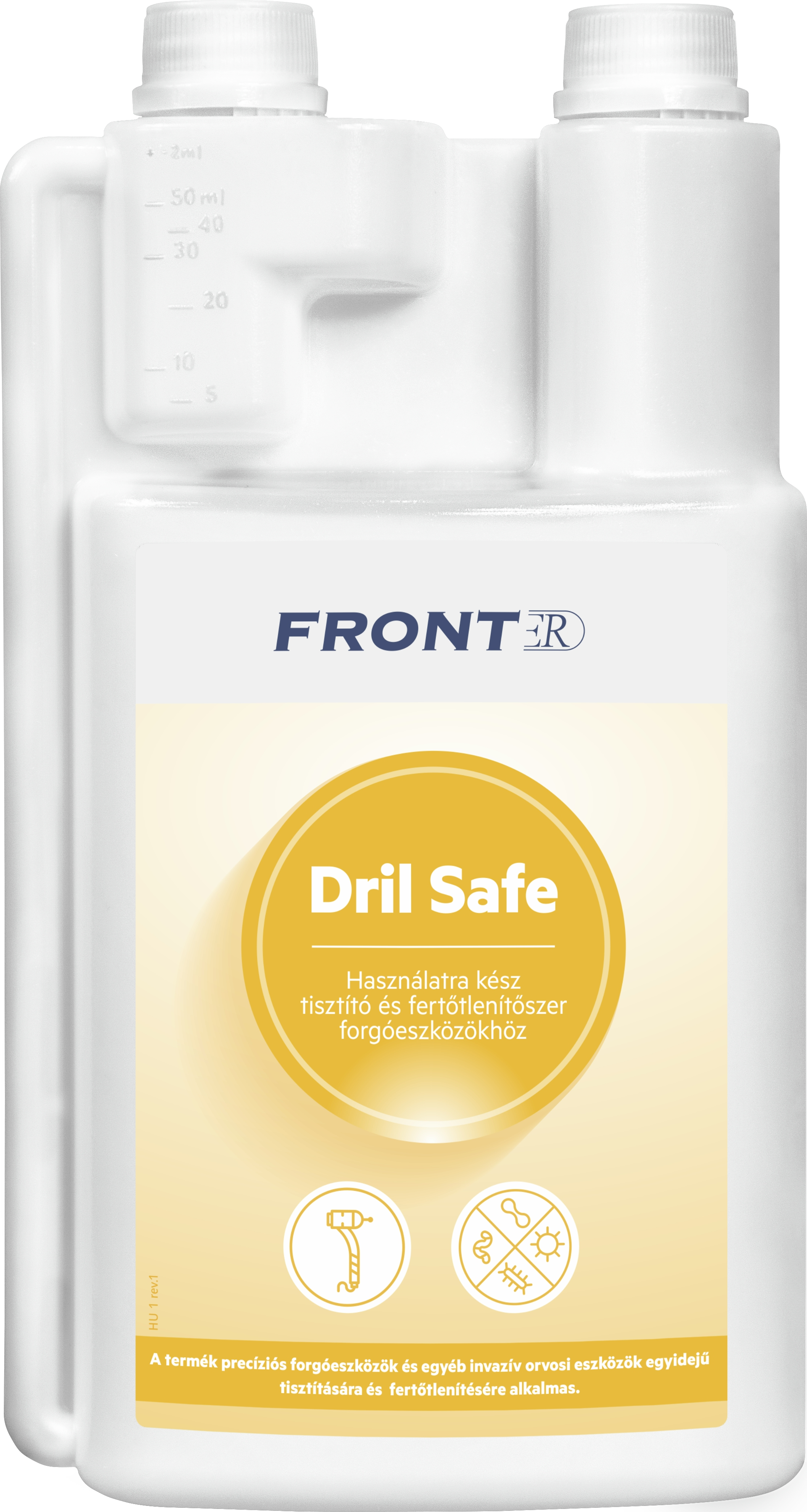 FrontER DrilSafe 1l fogászati fúrófertőtlenítő