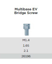 Multibase EV Bridge Screw
