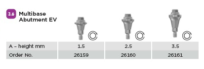 Multibase Ab EV 3.6-1.5mm NI