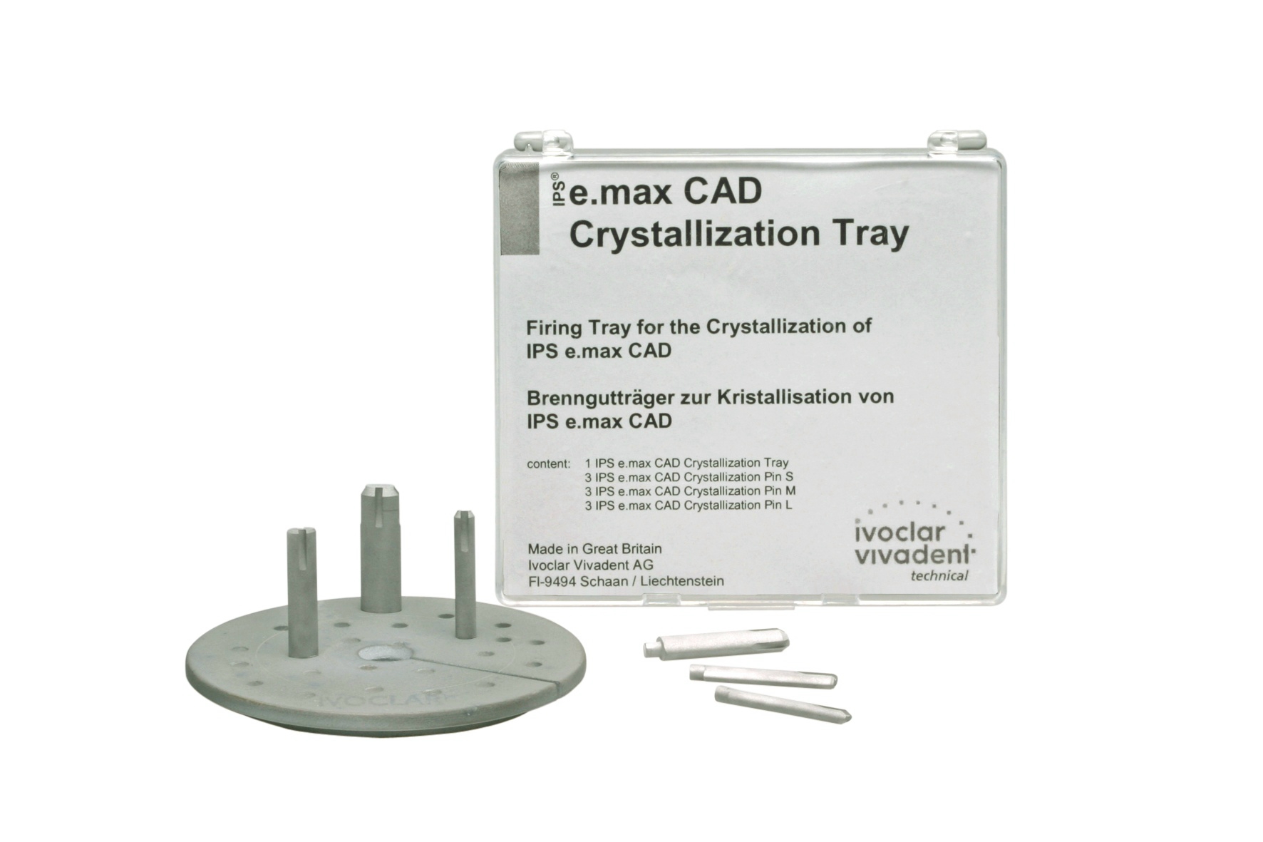 IPS e.max CAD Crystallization Tray