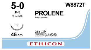 Prolene 5/0 45cm 3/8RCPR 13mm 24db