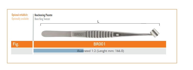 Bone Ring Tweezer, 1db