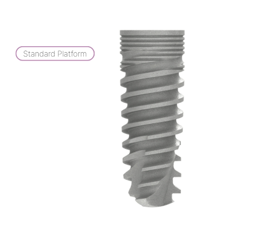 SEVEN int. hex. implant O4.20 L11.50, without bevel, SP