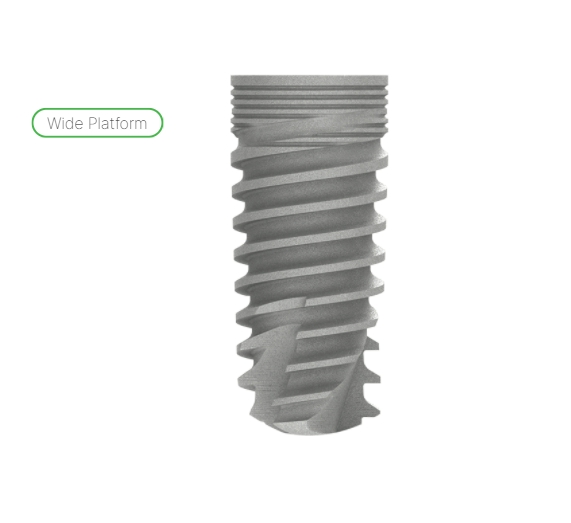 SEVEN int. hex. implant O5 L11.50, without bevel, WP