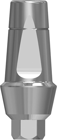 Anatomic 2mm transgingival abutment, h. 6mm NP