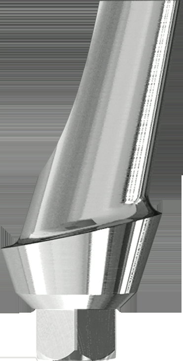 15 degree angulated abutment internal hex.